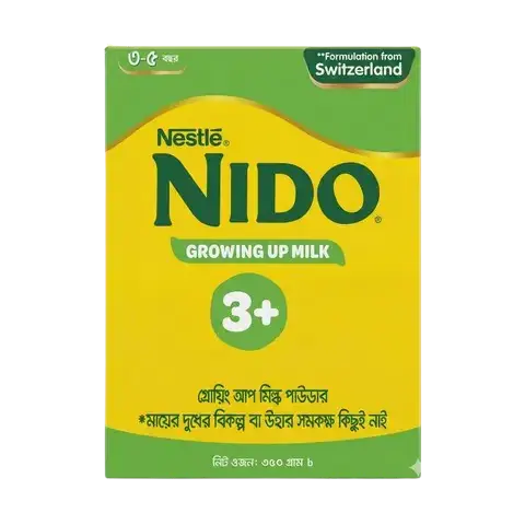 Growth Progress with Nestle Nido 3 Plus Baby Milk 350g